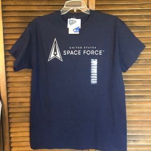 Space Force Men’s T-Shirt - Navy - Medium - NWT